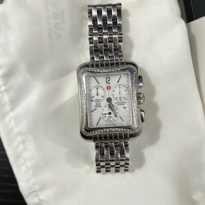 Michele diamond watch